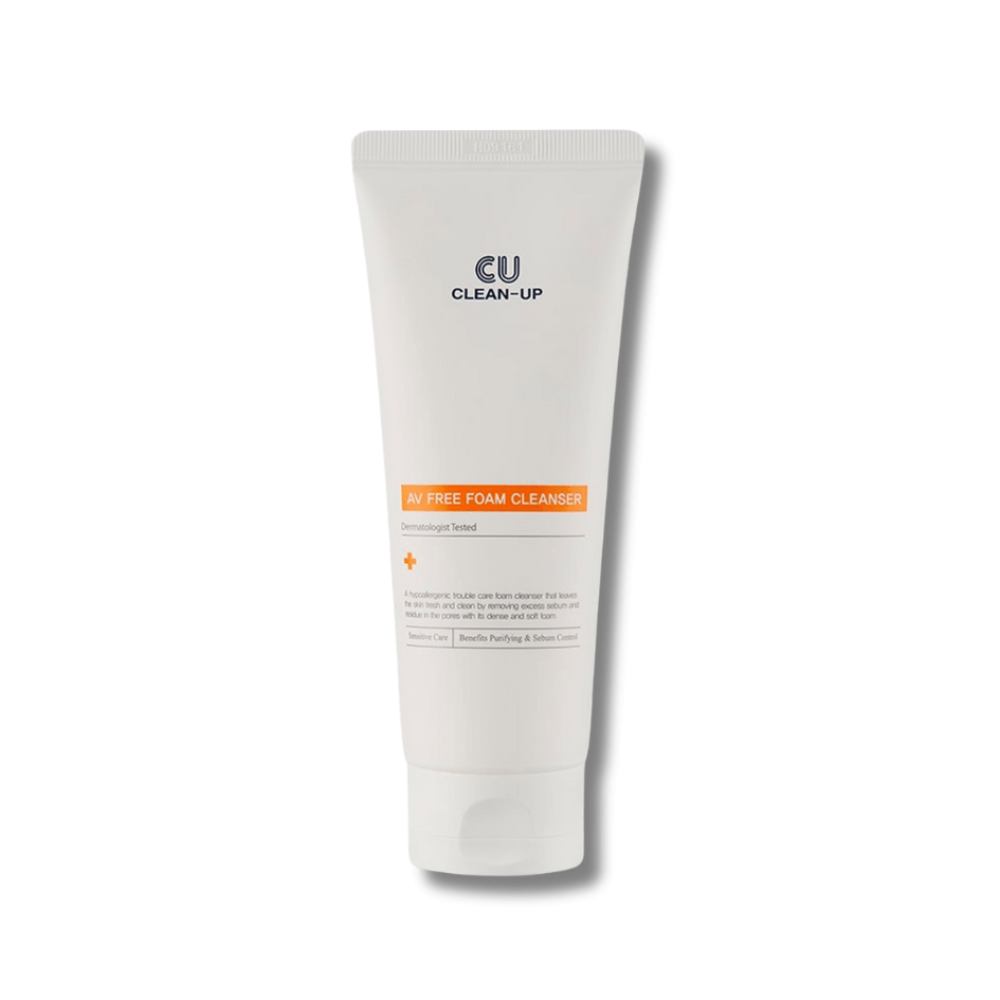 Пенка для умывания - Cuskin Clean-Up AV Free Clean Foam Cleanser