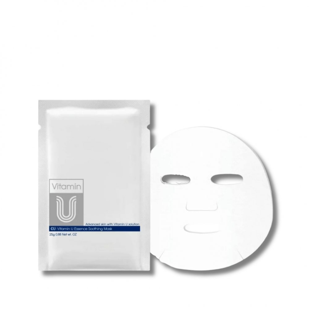 Тканинна заспокійлива маска - Cuskin Vitamin U Essence Soothing Mask