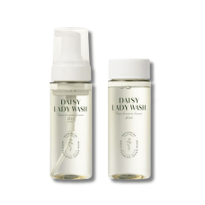 Веганська пінка для інтимної гігієни з запасним блоком - CUskin DR.Solution Daisy Lady Wash 150 мл+150 мл