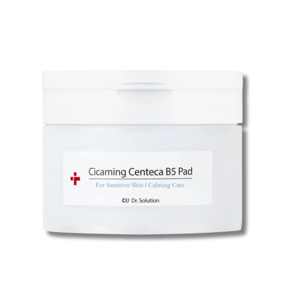 Успокаивающие педы с центеллой и пантенолом - CUSkin Dr.Solution Cicaming Centeca B5 Pad