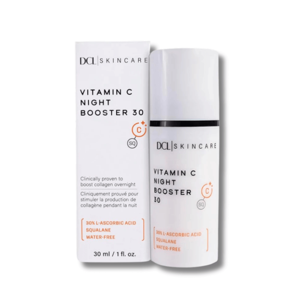 Активна сироватка з вітаміном С 30% для освітлення та сяйва шкіри - DCL Vitamin C Night Booster 30