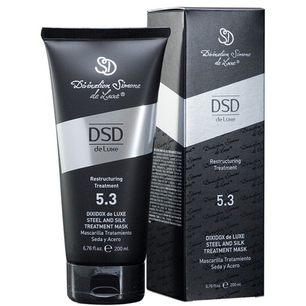 Відновлююча маска "Сталь і шовк" - DSD de Luxe Restructuring 5.3 Steel and Silk Treatment Mask