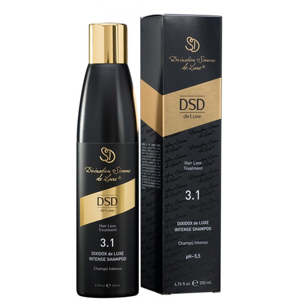 Шампунь від випадіння та для стимуляції росту волосся - DSD de Luxe 3.1 Hair Loss Treatment Intense Shampoo
