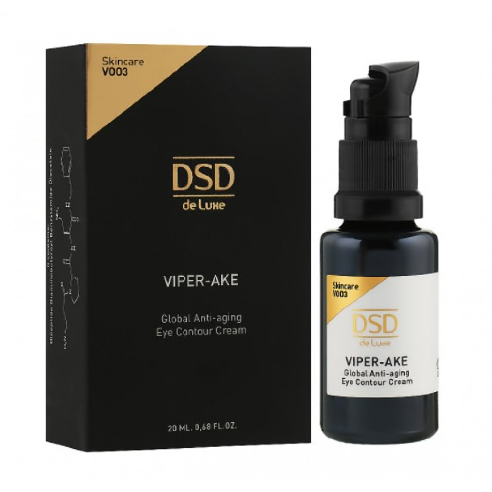 Антивіковий крем для зони навколо очей - DSD De Luxe Viper-Ake Global Anti-aging Eye Contour Cream