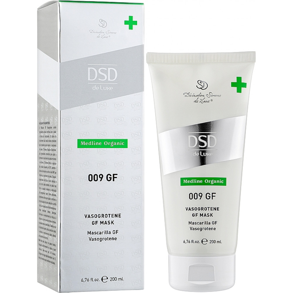 Маска Вазогротен з факторами зростання - DSD de Luxe 009 GF Vasogrotene GF Mask