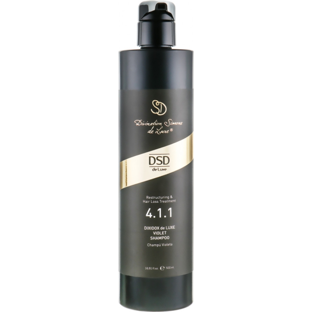 Тонирующий шампунь для светлых волос - DSD de Luxe Restructuring & Hair Loss Treatment 4.1.1 Violet Shampoo