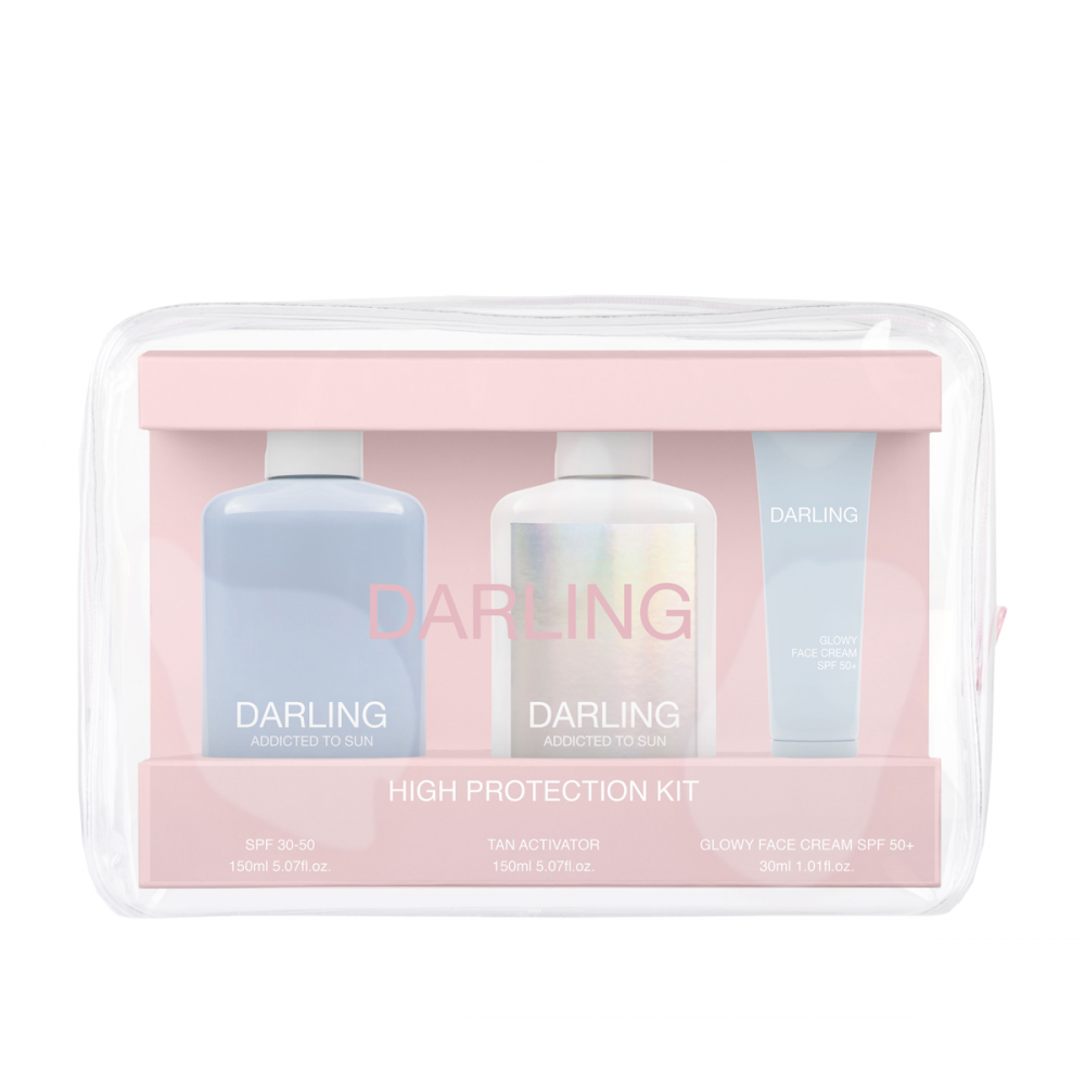 Набір для засмаги - Darling High Protection Kit