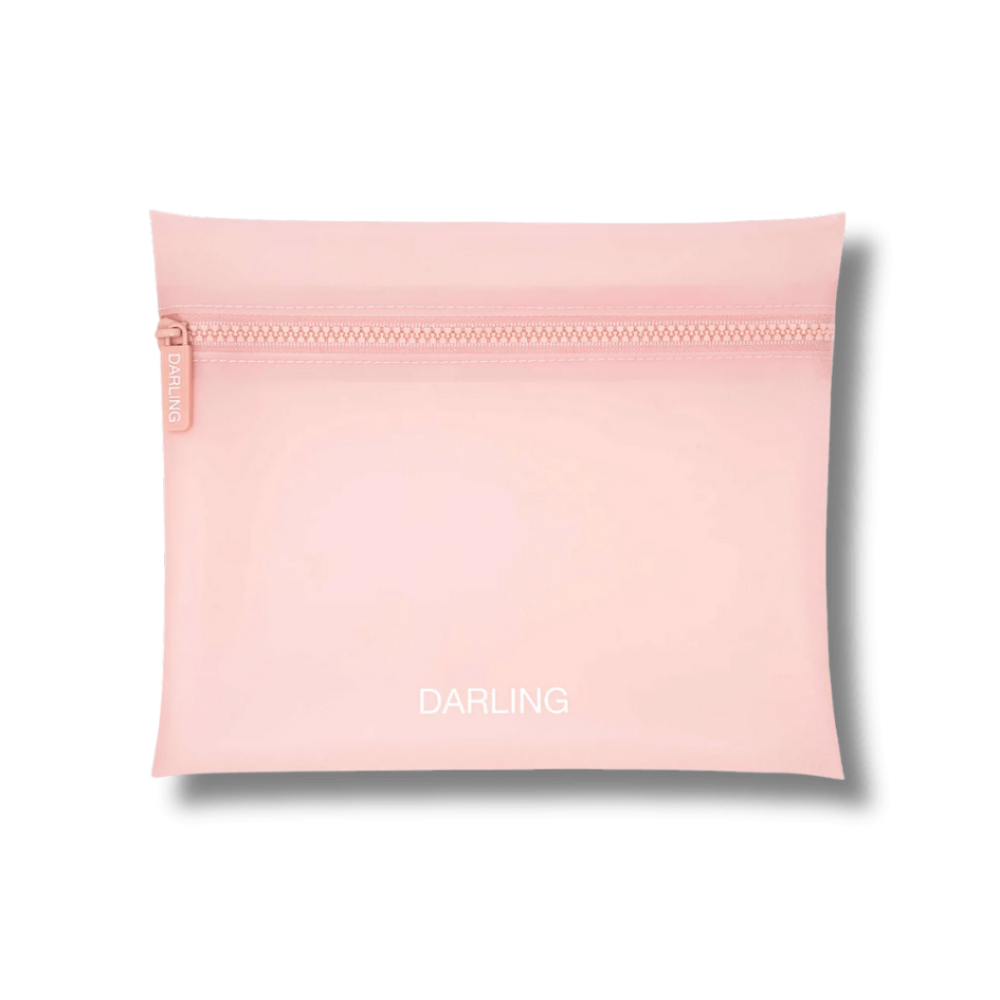 Косметичка-клатч - Darling Pink Jelly Bag