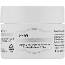 Маска з вітаміном Е - Dear, Klairs Freshly Juiced Vitamin E Mask Маска з вітаміном Е - Dear, Klairs Freshly Juiced Vitamin E Mask