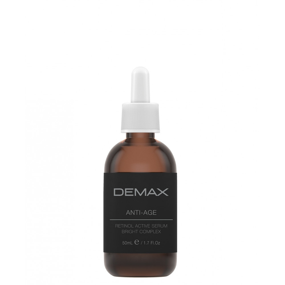 Ретинолова сироватка для шкіри навколо очей - Demax Retinol Active Serum Bright Complex