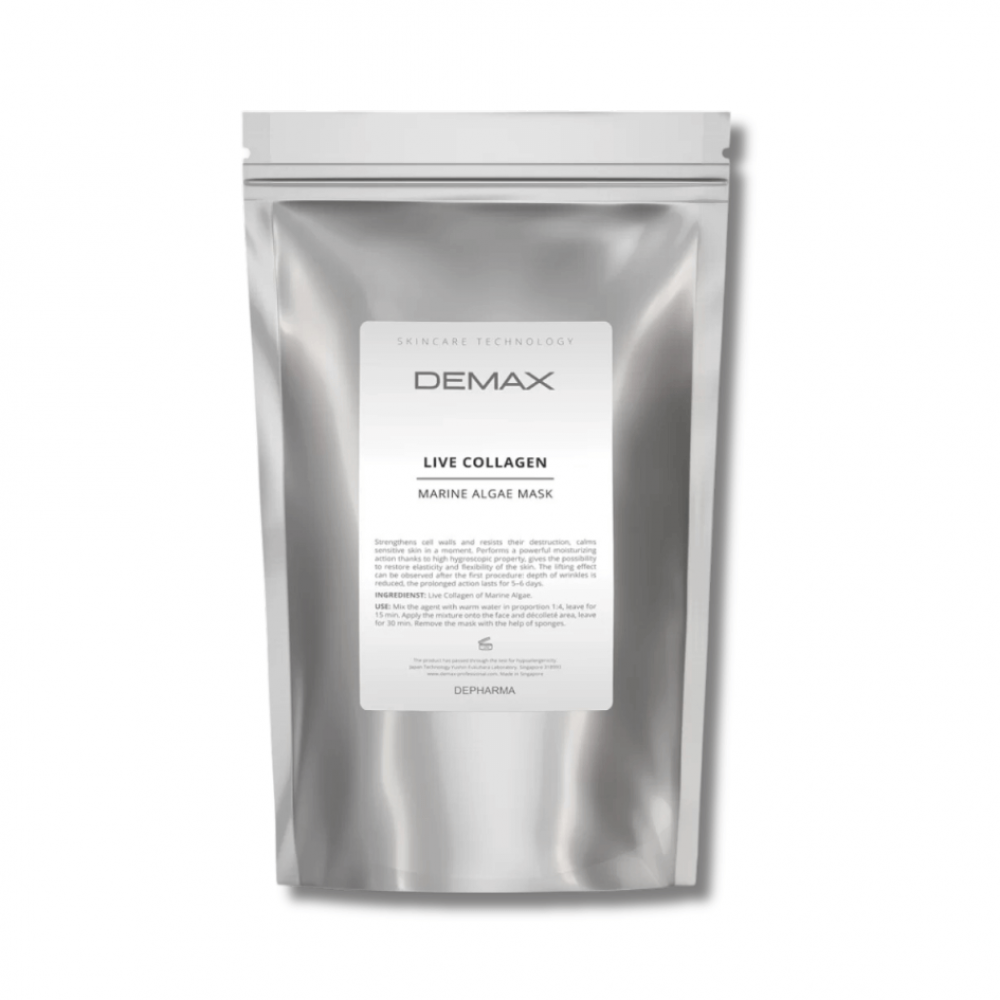 Маска з живого колагену морських водоростей - Demax Live Collagen Marine Algae Mask