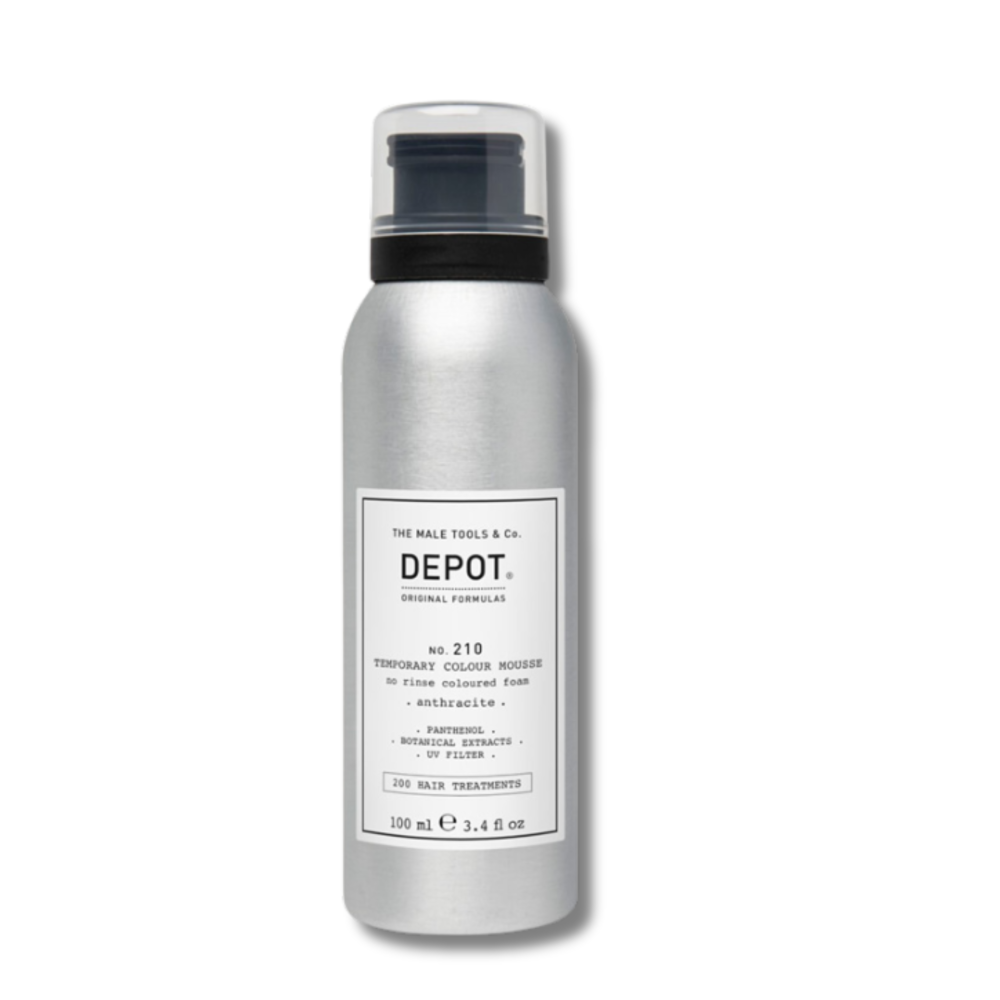 Мусс для волос - Depot No.210 Temporary Colour Mousse Anthracite