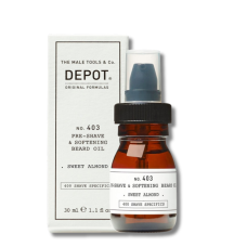 Олія для пом'якшення бороди - Depot No. 403 Pre-Shave & Softening Beard Oil Олія для пом'якшення бороди - Depot No. 403 Pre-Shave & Softening Beard Oil