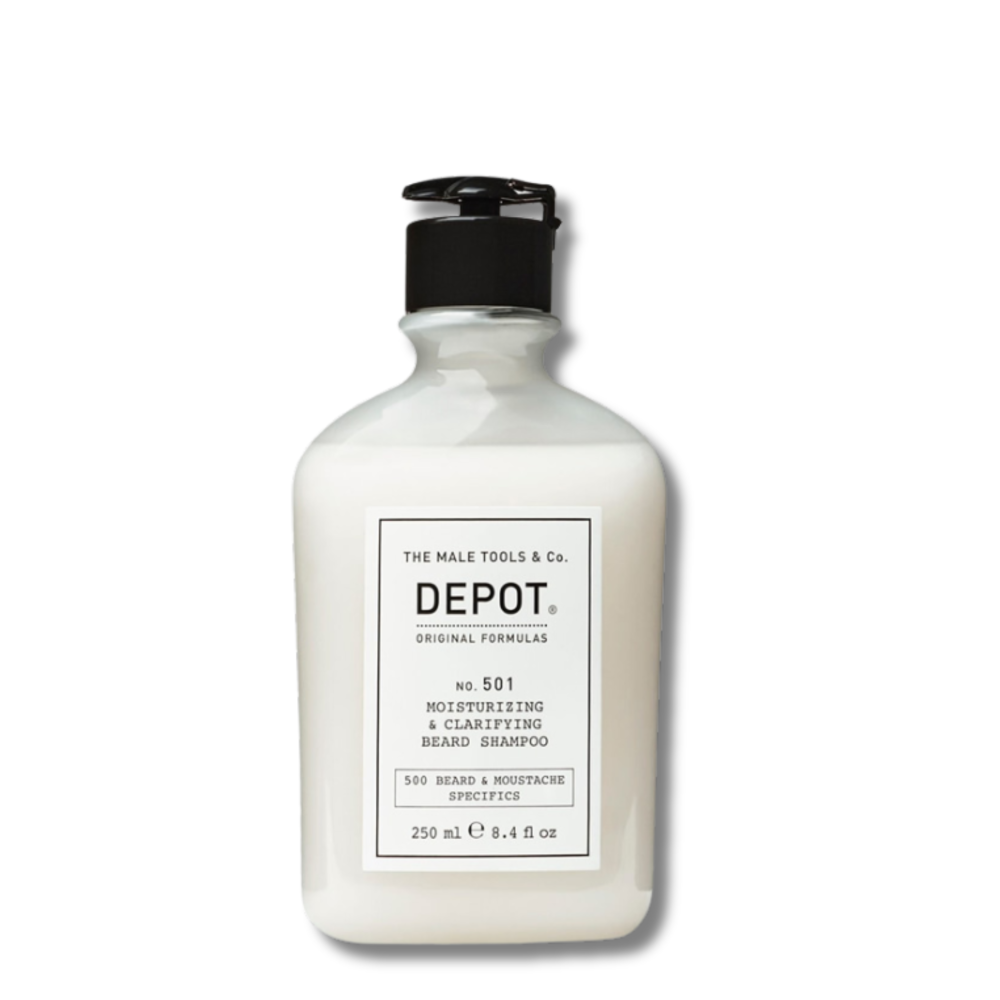 Шампунь для бороди - Depot 501 Moisturizing & Clarifying Beard Shampoo