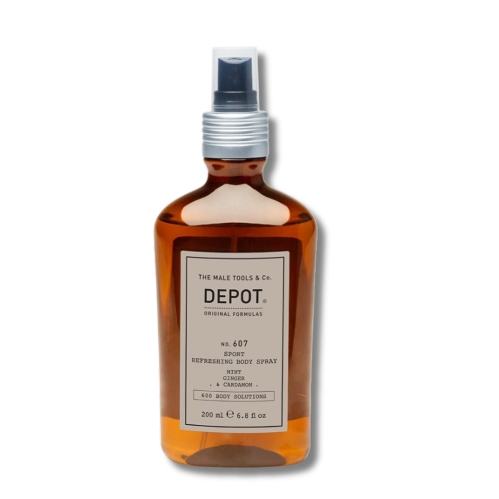 Освіжаючий спрей для тіла - Depot 607 Sport Refreshing Body Spray