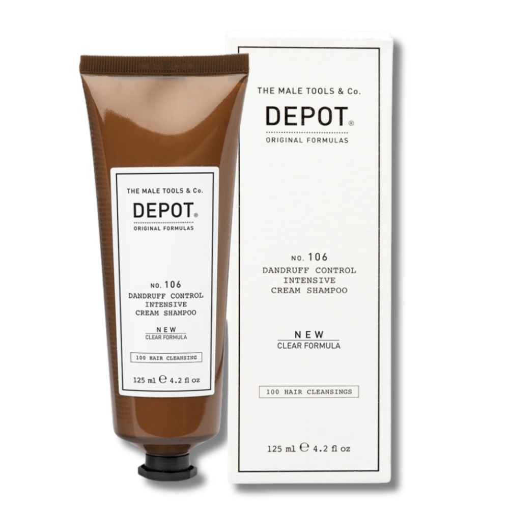 Інтенсивний шампунь проти лупи - Depot 106 Dandruff Control Intensive Cream Shampoo