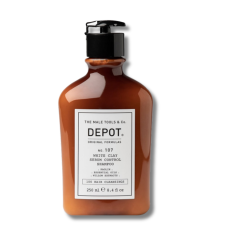 Нормалізувальний шампунь для волосся - Depot 107 White Clay Sebum Control Shampoo