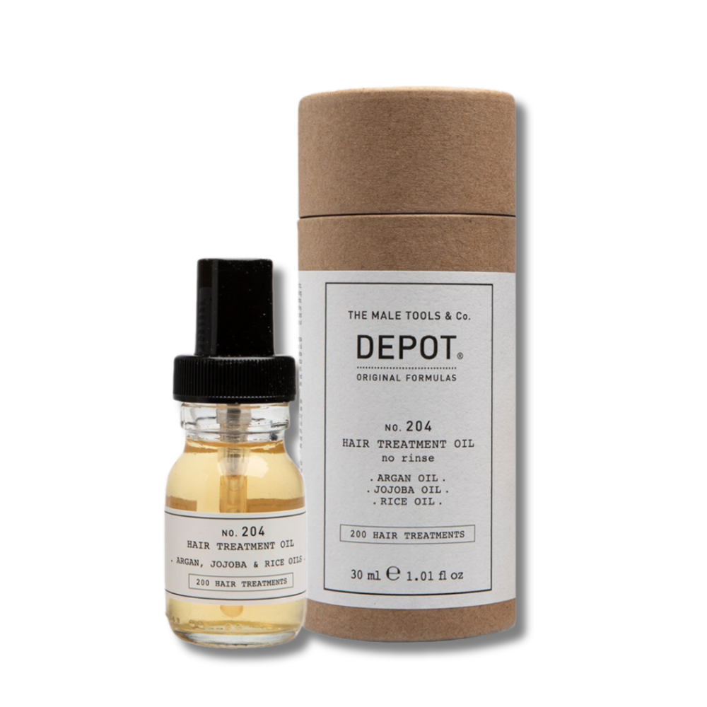 Олійка-догляд для всіх типів волосся - Depot No. 204 Hair Treatment Oil
