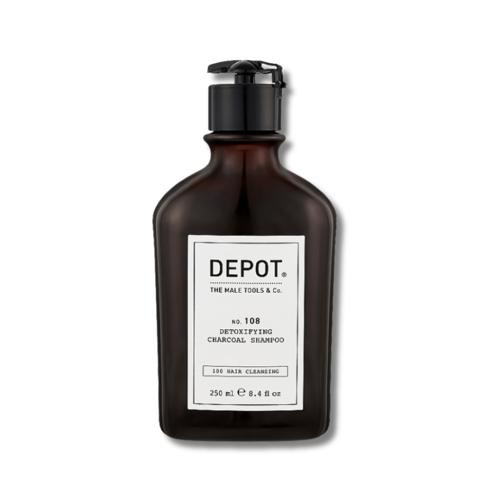 Шампунь для глубокой очистки с древесным углем - Depot Hair Cleansings 108 Detoxifying Charcoal Shampoo