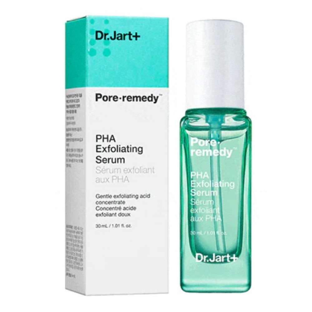 Відлущувальна сироватка для обличчя - Dr. Jart + Pore Remedy PHA Exfoliating Serum