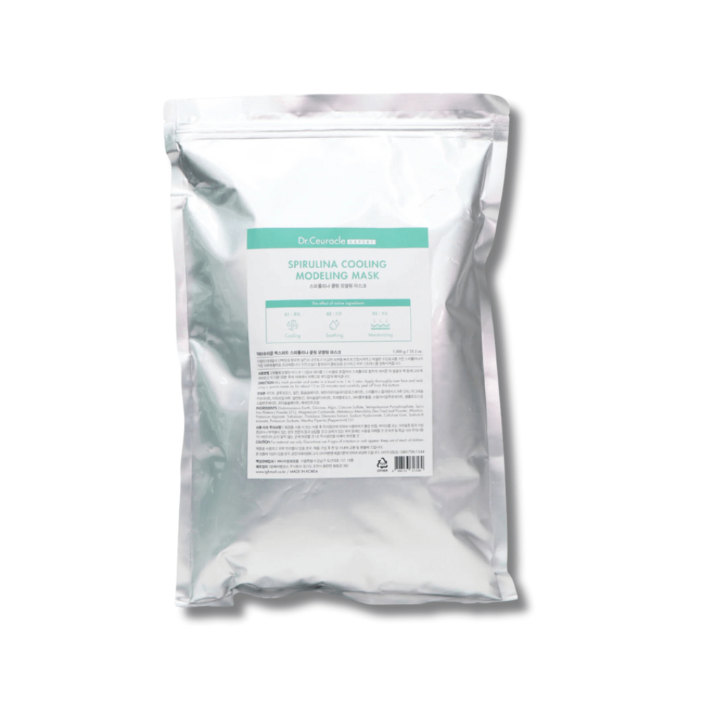 Альгинатная маска со спирулиной против отеков - Dr.Ceuracle Expert Spirulina Modeling Mask