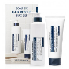 Набір для зміцнення волосся - Dr.Ceuracle Scalp DX Hair Rescue Duo Set
