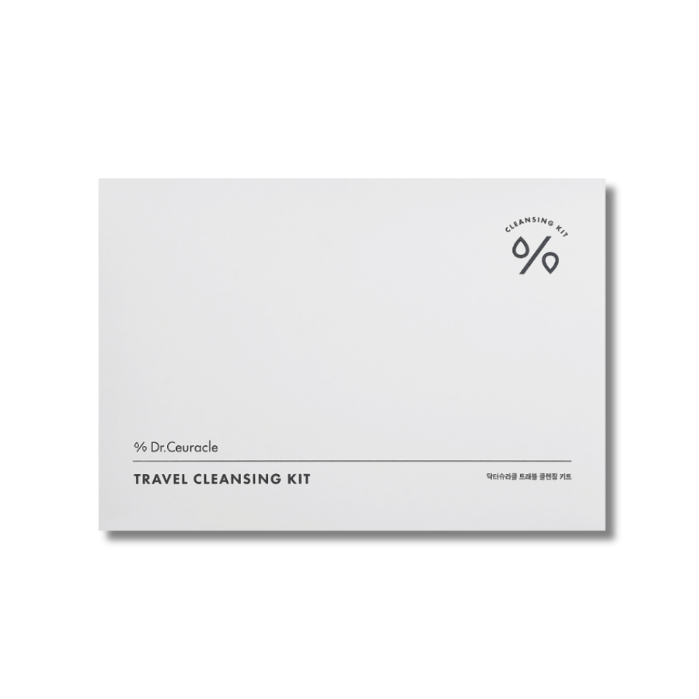 Набір мініатюр засобів для очищення обличчя та волосся  - Dr. Ceuracle Travel Cleansing Kit 