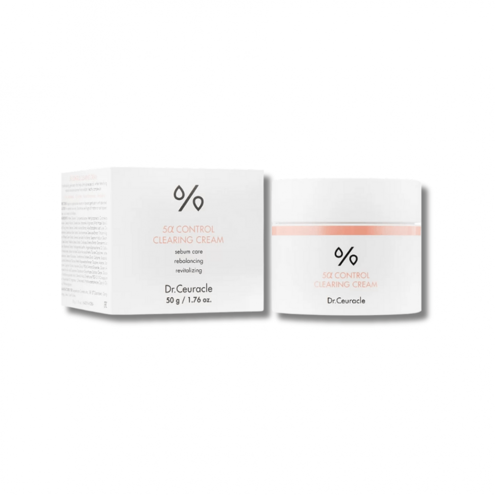 Себорегулюючий крем для проблемної шкіри - Dr.Ceuracle 5α Control Clearing Cream