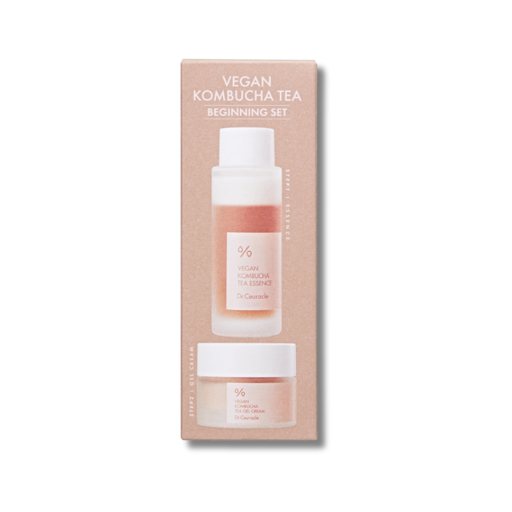 Веганський набір для догляду за шкірою з комбучею - Dr.Ceuracle Vegan Kombucha Beginning Set
