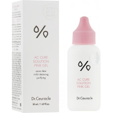 Себорегулюючий гель, що очищає, для вмивання - Dr.Ceuracle Ac Care Solution Pink Gel
