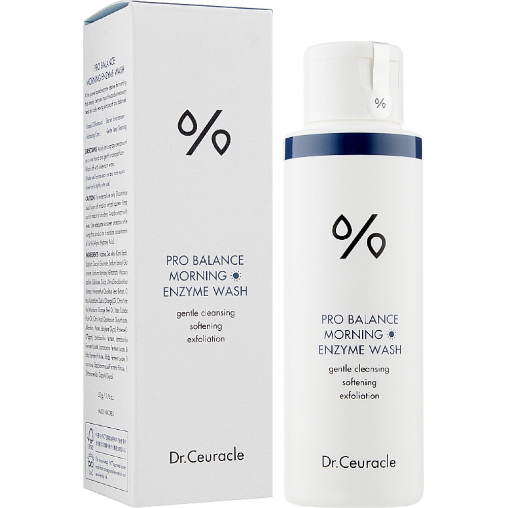 Ранковий ензимний пілінг із пробіотиками - Dr.Ceuracle Pro Balance Morning Enzyme Wash