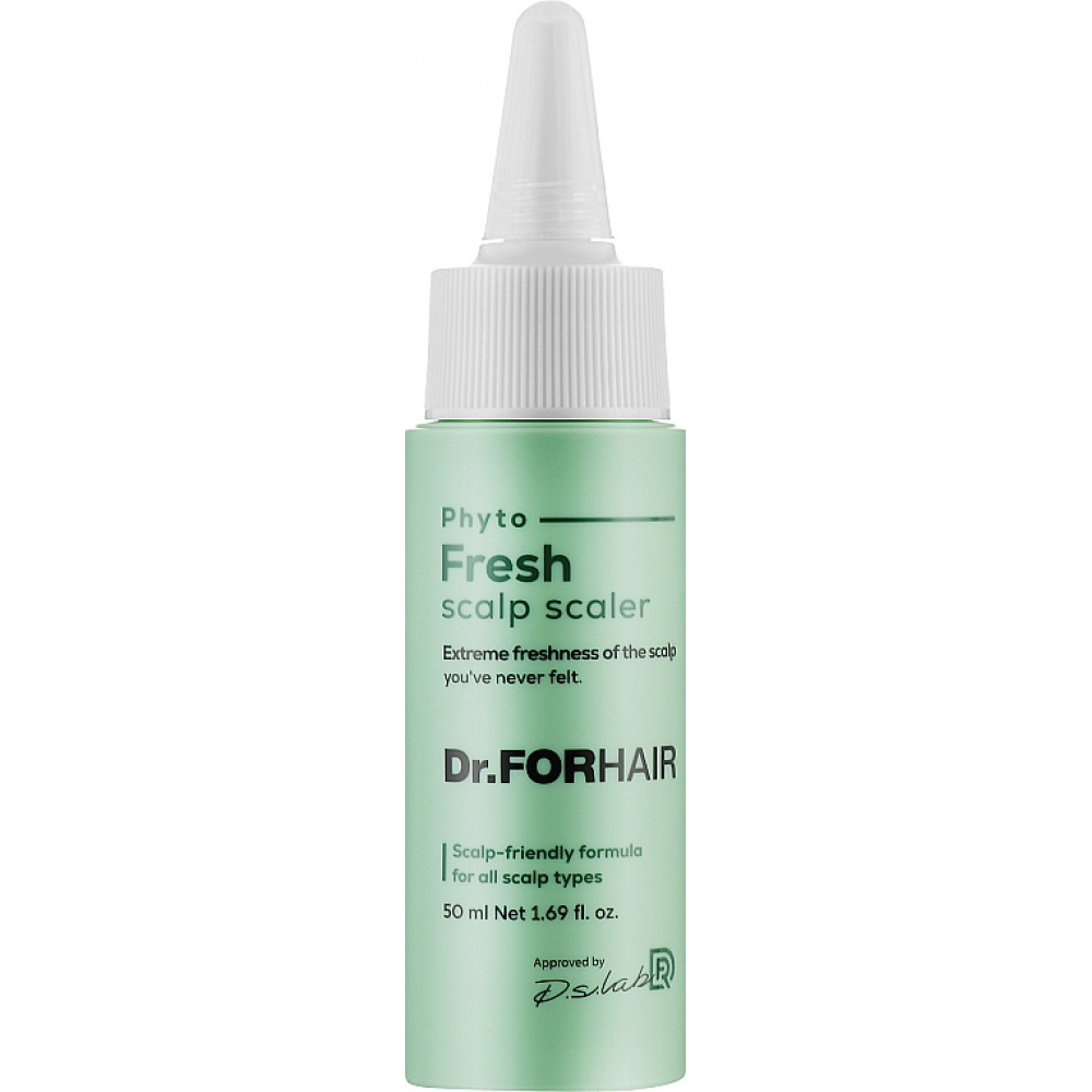 Освіжаюча маска-пілінг для очищення шкіри голови - Dr.FORHAIR Phyto Fresh Scalp Scaler 