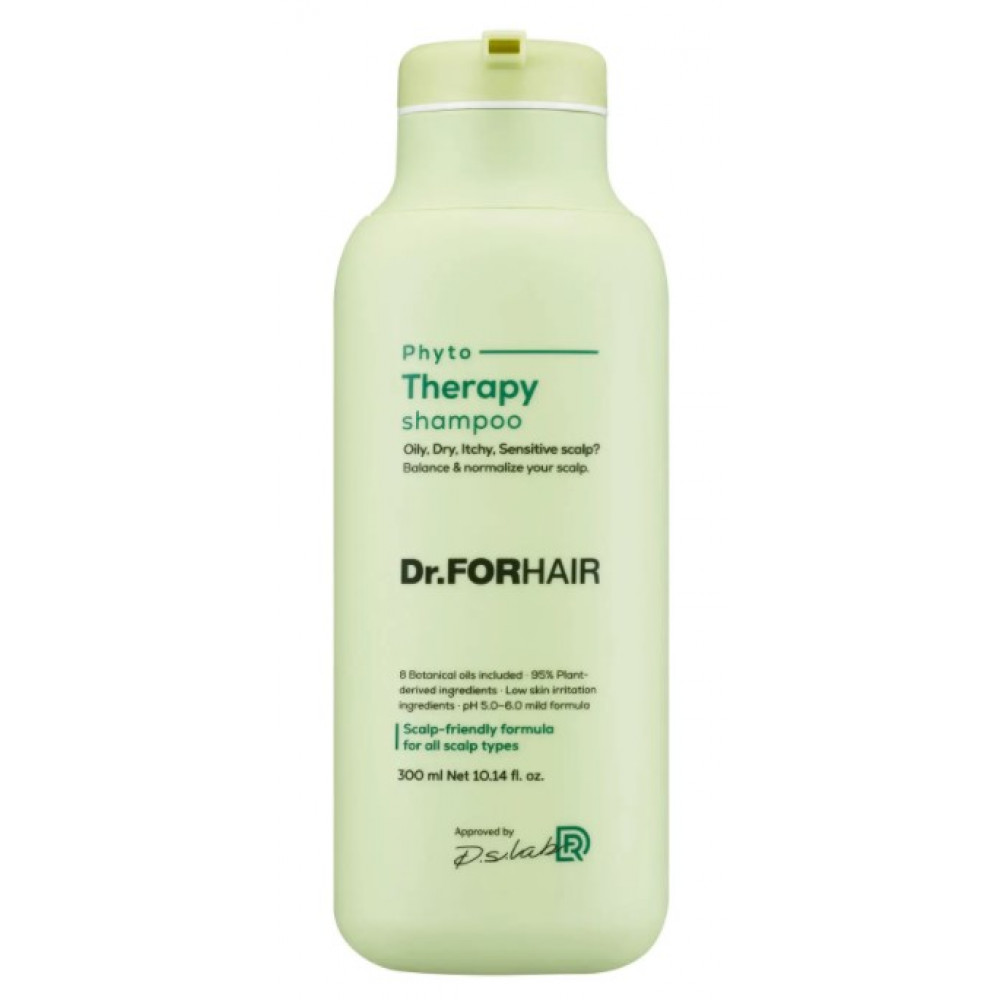 Фитотерапевтический шампунь для чувствительной кожи головы - Dr.FORHAIR Phyto Therapy Shampoo