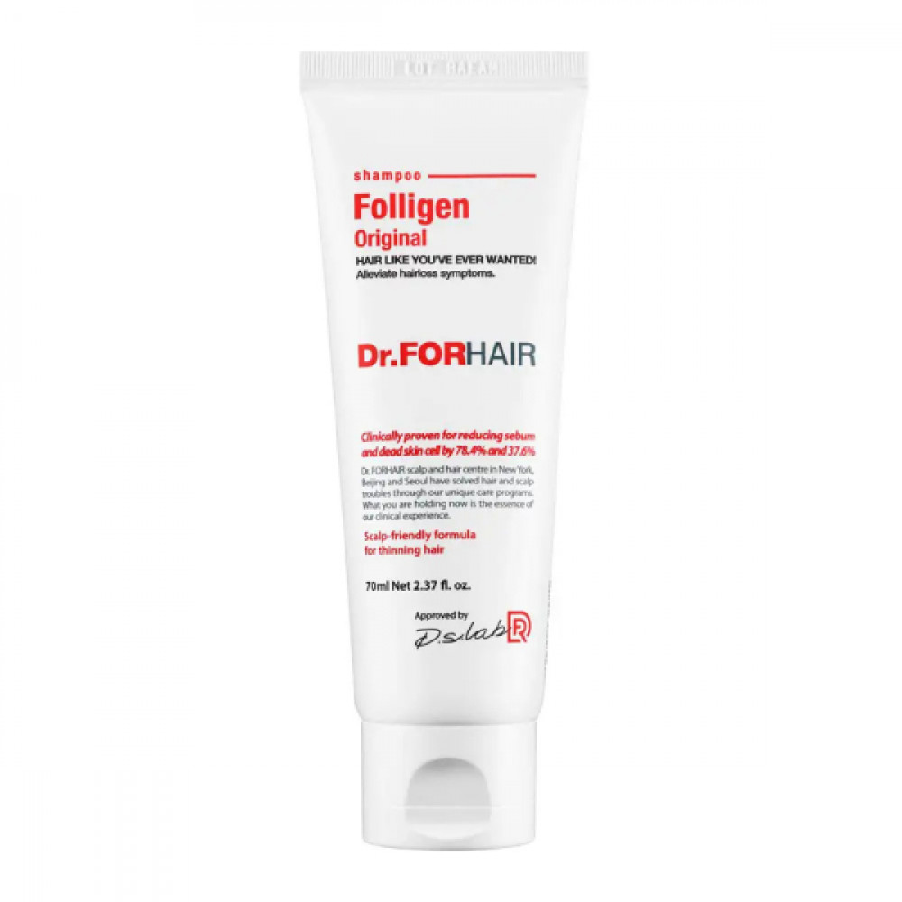Шампунь проти випадіння волосся - Dr.FORHAIR Folligen Shampoo