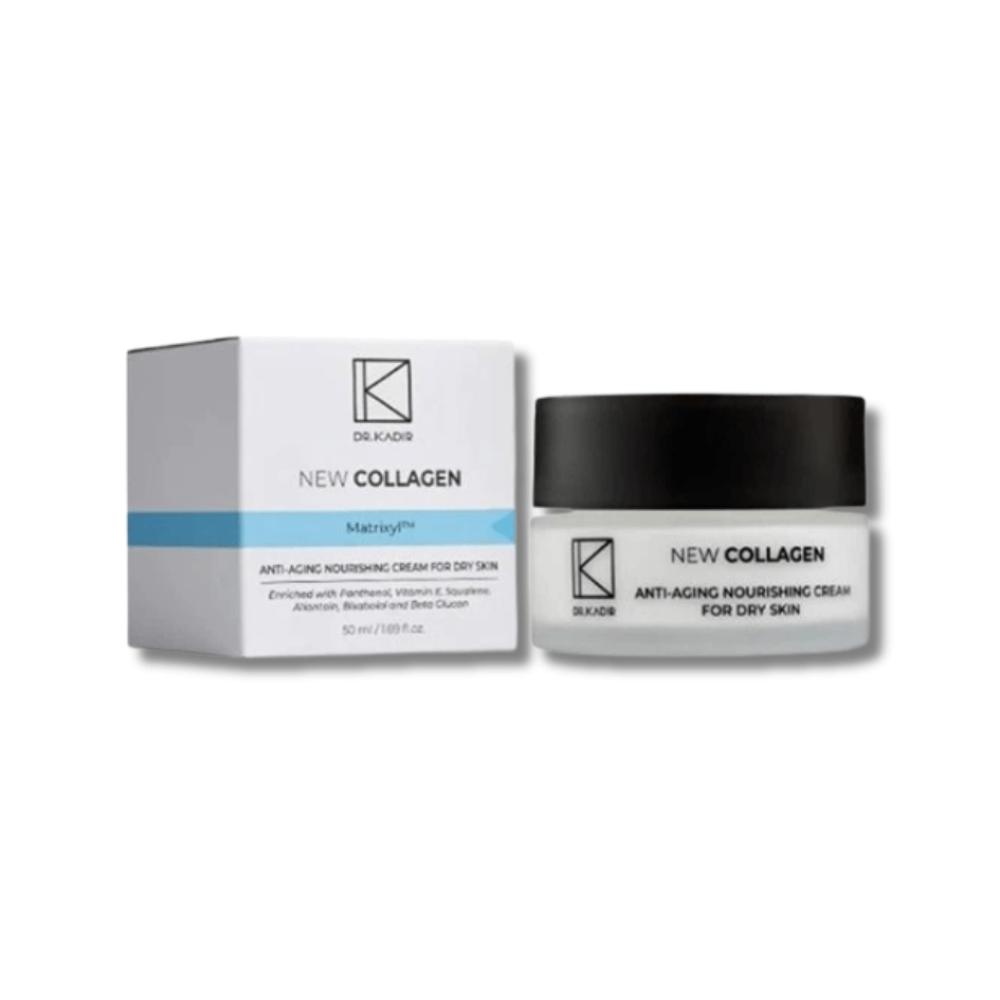 Питательный крем с микроколлагеном для сухой кожи - Dr. Kadir New Collagen Anti Aging Nourishing Cream For Dry Skin