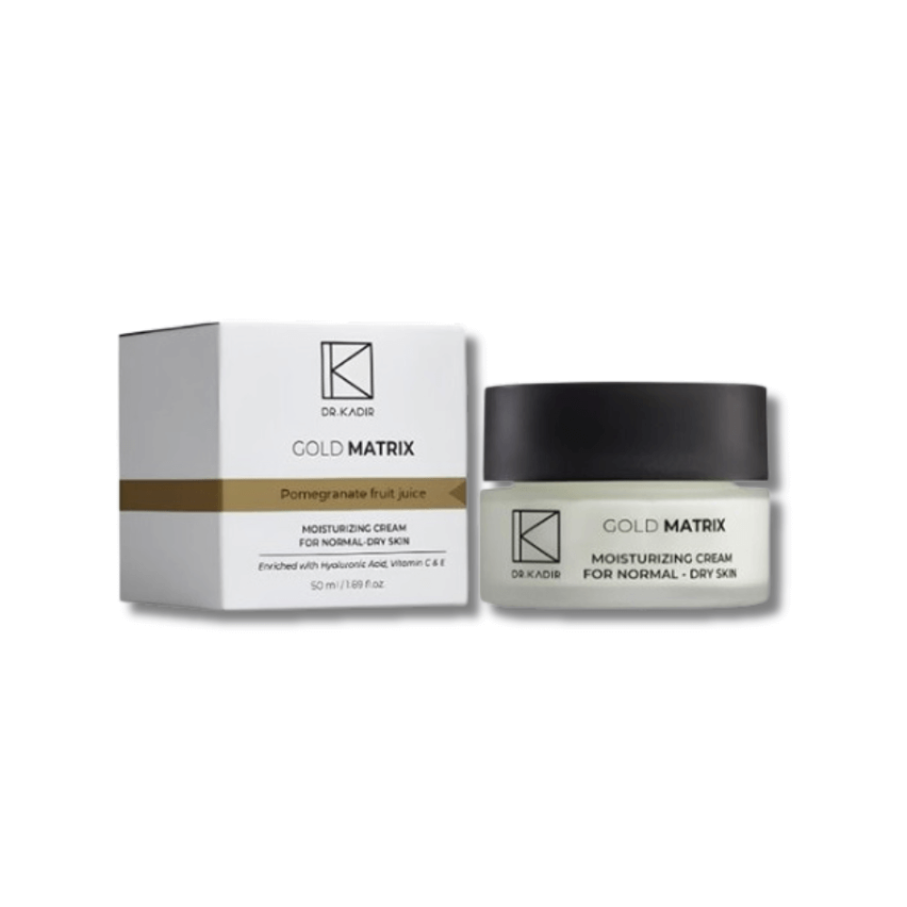  Зволожуючий крем для в'янучої нормальної і сухої шкіри SPF 15 - Dr. Kadir Gold Matrix Moisturizing Cream For Normal / Dry Skin