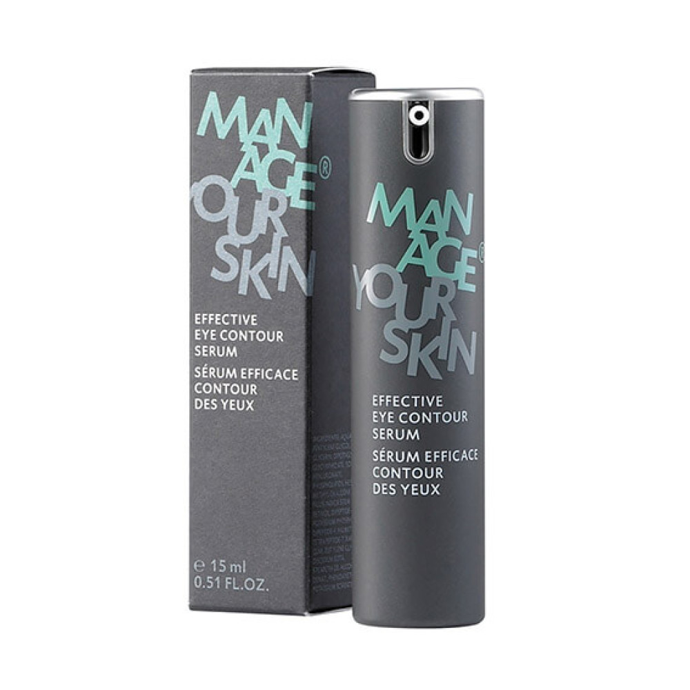 Сироватка для шкіри навколо очей - Dr. Spiller Manage Your Skin Effective Eye Contour Serum