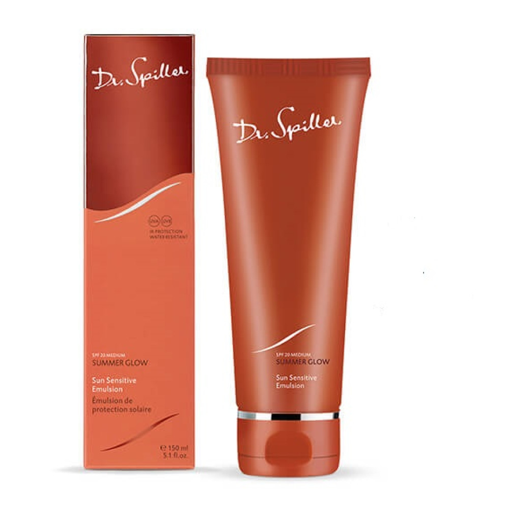 Сонцезахисна емульсія для обличчя та тіла SPF 20 - Dr. Spiller Sun Sensitive Emulsion SPF 20