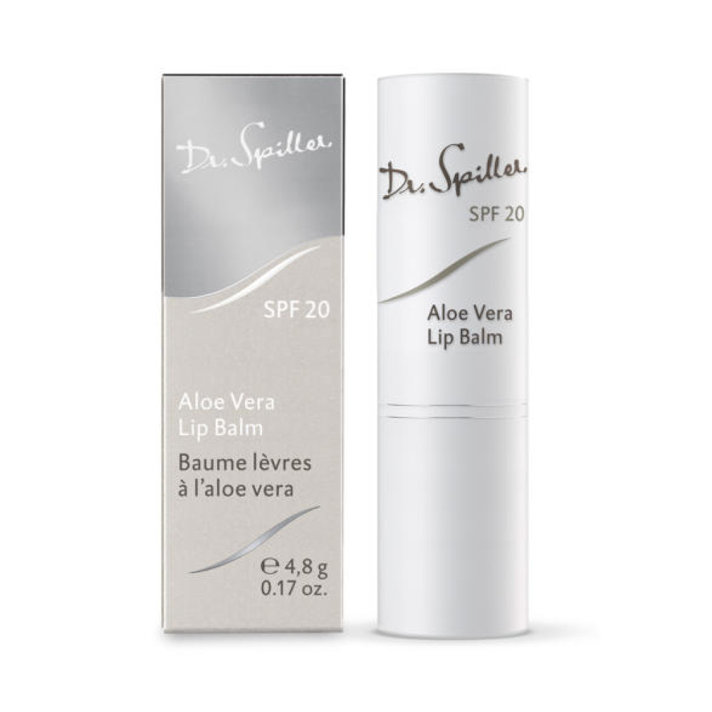 Бальзам для губ - Dr. Spiller Aloe Vera Lip Balm SPF 20