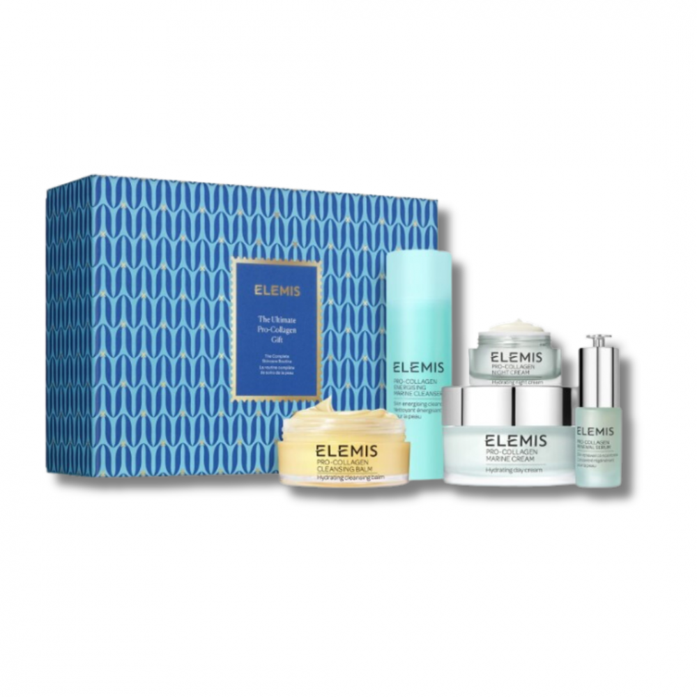 Набір Про-Колаген Розкішний Щоденний догляд за обличчям - Elemis Kit: The Ultimate Pro-Collagen Gift The Complete Skincare Routine