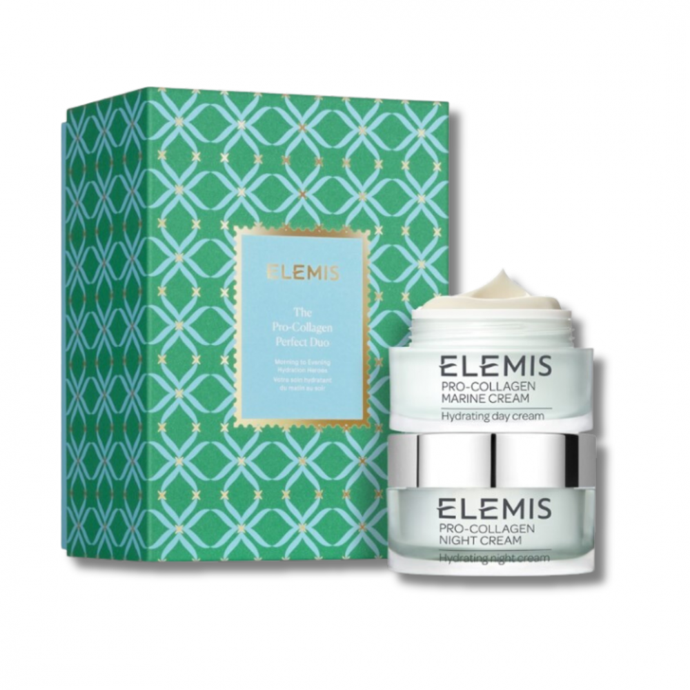 Ідеальний дует Про-колаген Зволоження шкіри вдень та вночі - Elemis Kit:The Pro-Collagen Perfect Duo Morning to Evening Hydration Heroes