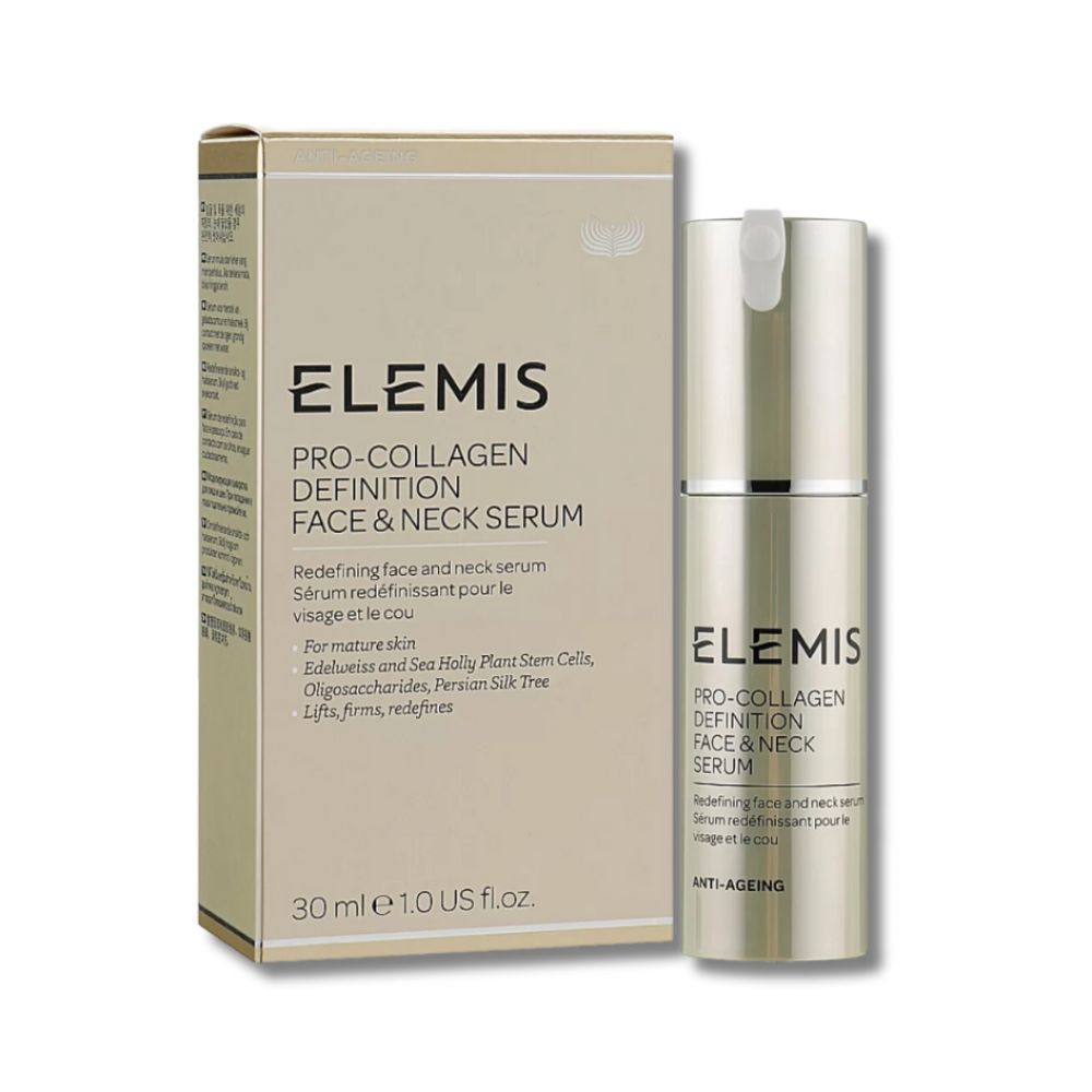 Лифтинг-сыворотка для лица и шеи - Elemis Pro-Collagen Definition Face & Neck Serum
