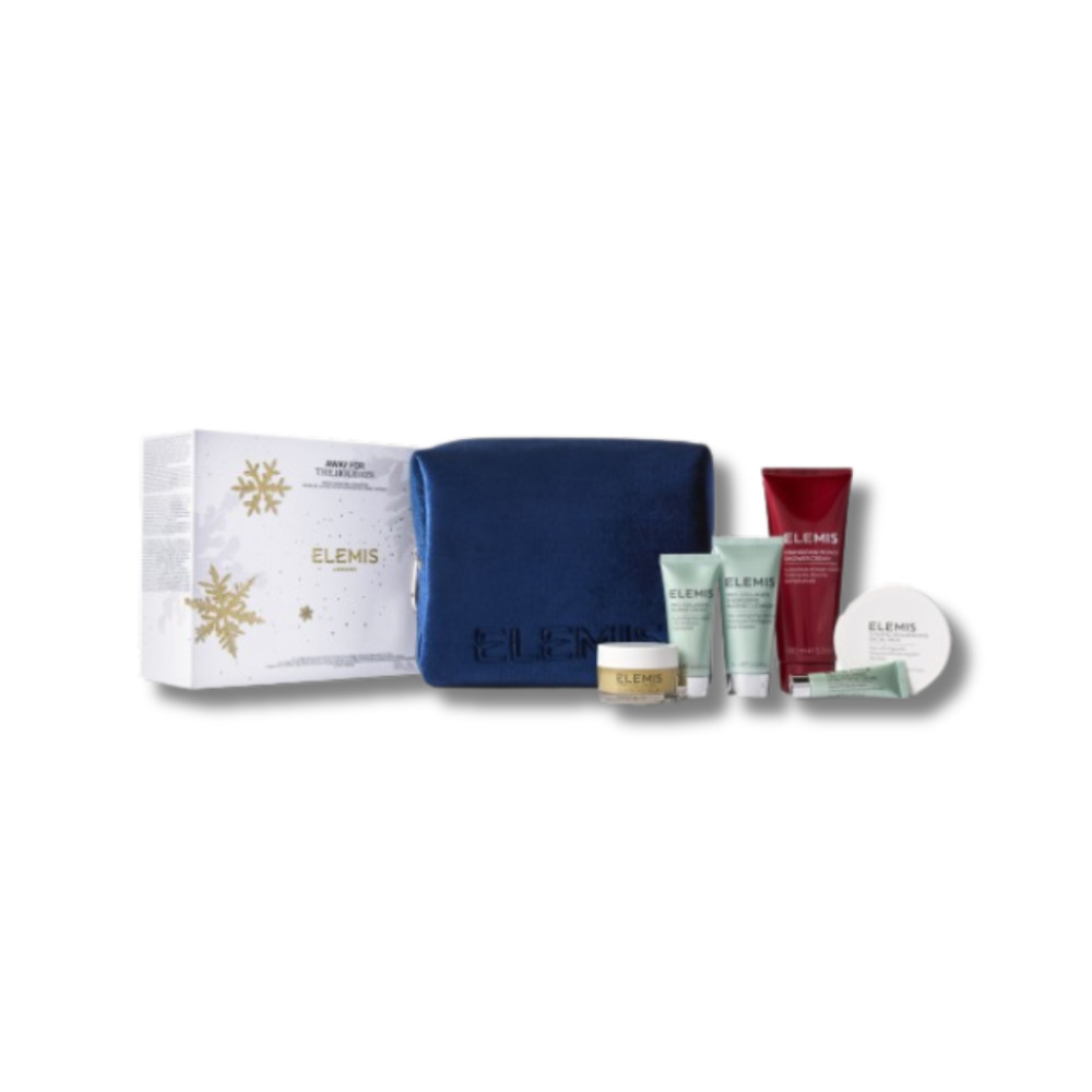 Подарункова косметичка з тревел бестселерами - Elemis Away For The Holidays Kit