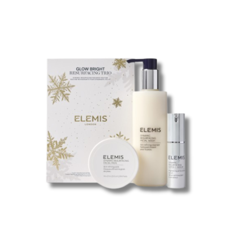 Набор трио для сияния кожи - Elemis Glow Bright Resurfacing Trio Kit
