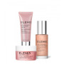 Трио для увлажнения и успокоения кожи с розой - Elemis Pro-Collagen Rose Plumping Routine Kit