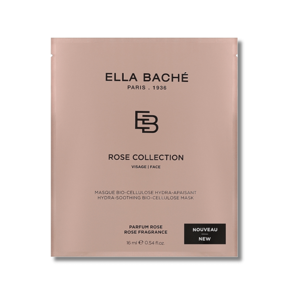 Біо-целюлозна рожева маска - Ella Bache Bio-Cellulose Hydrating Mask