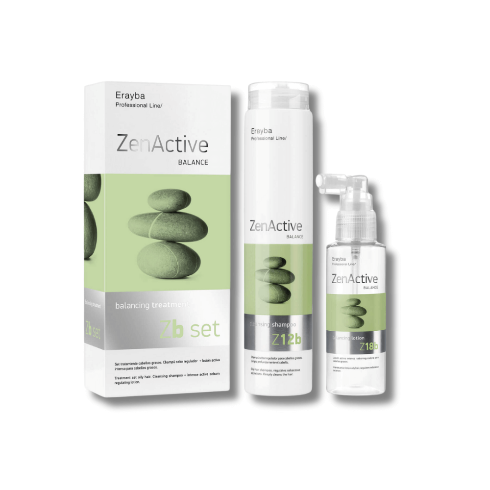 Набір для жирної шкіри голови - Erayba Zb Set Balancing Treatment
