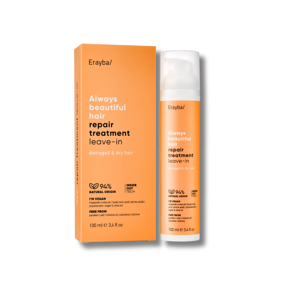 Відновлююча та зволожуюча сироватка для волосся - Erayba ABH Repair Treatment Leave-In