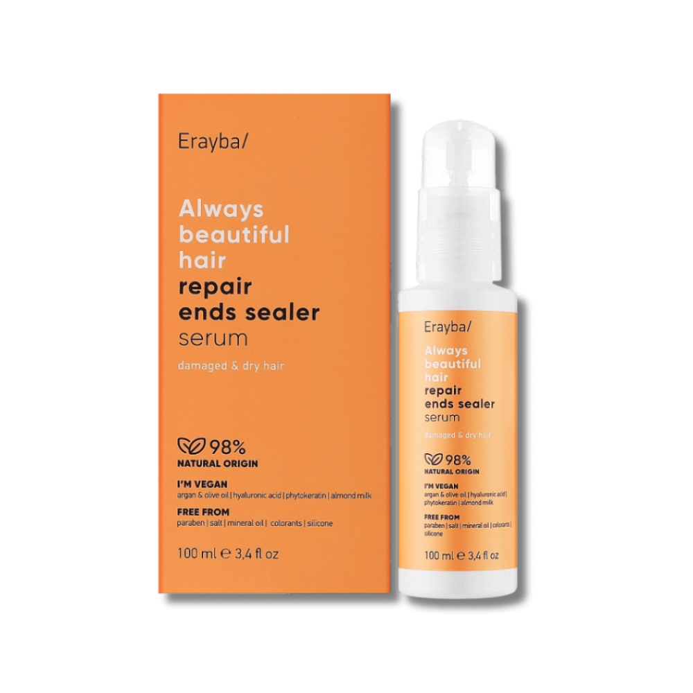 Відновлювальна сироватка для посічених кінчиків волосся - Erayba ABH Repair Ends Sealer Serum