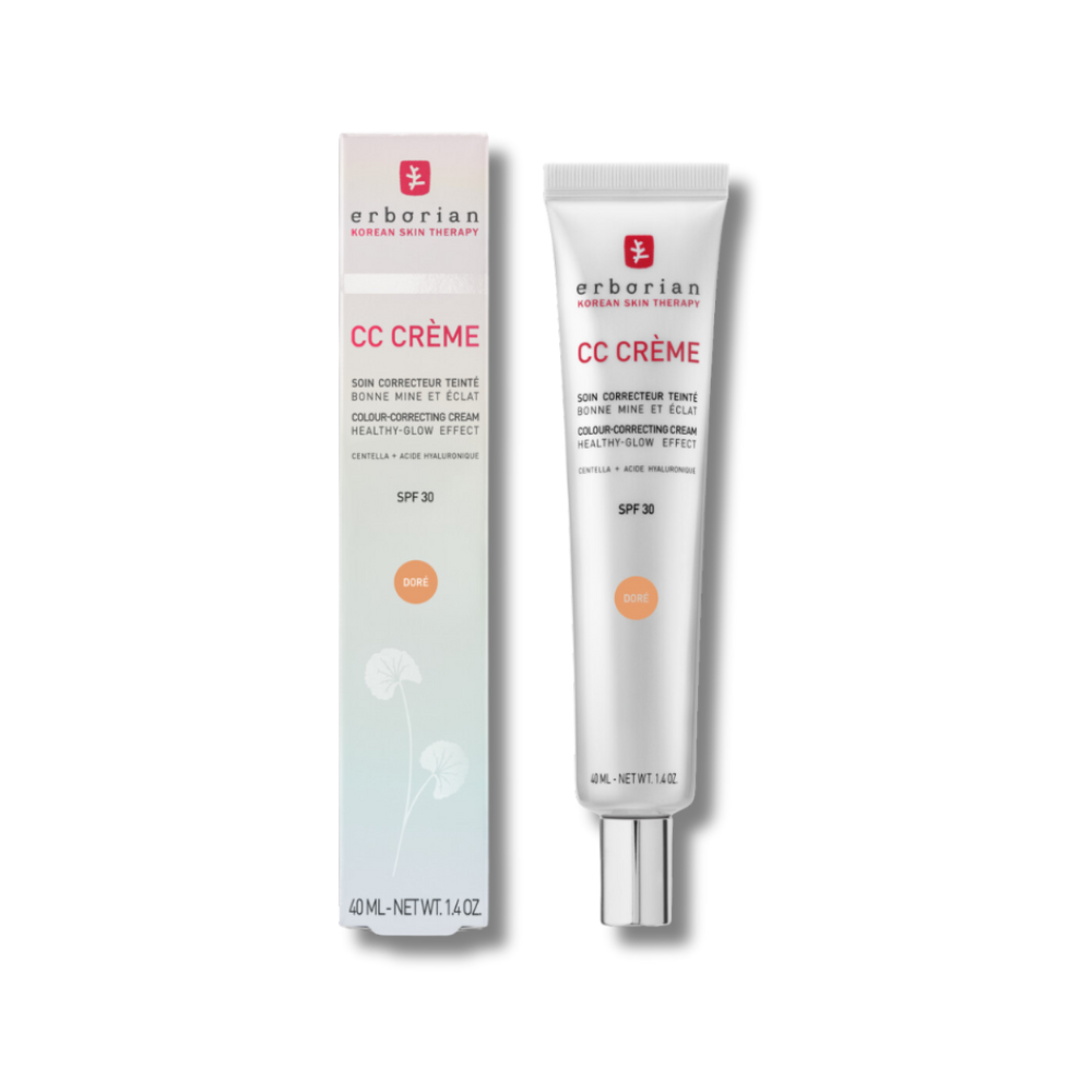 СС-крем на основі центелли азіатської "Контроль кольору" - Erborian CC Cream Dore SPF 30